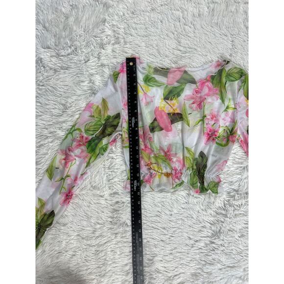 Floral Beach Cover Up Small - Picture 5 of 10